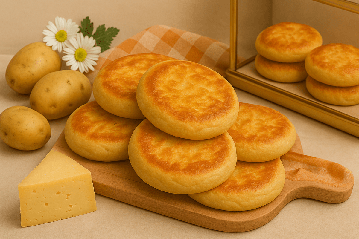 Our signature potato cheese bread